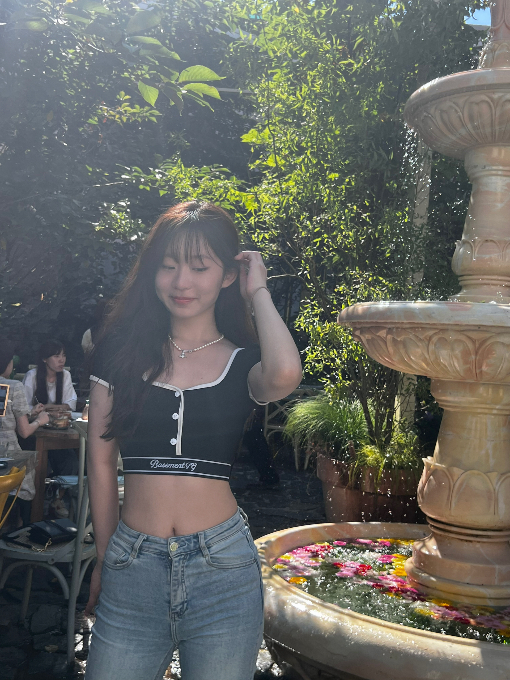Myself, Qianhui (Chloe), photoed at Apgujyong in Korea